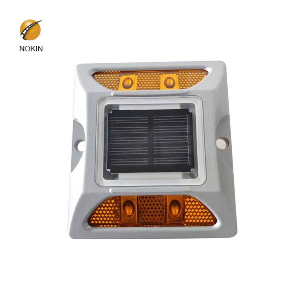 Amber Aluminum Solar LED Road Stud Reflectors For Sale NK-RS-A6-2